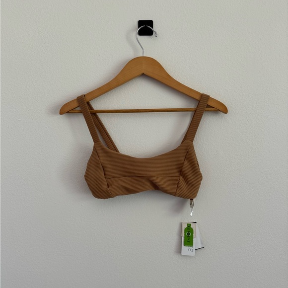 L*Space Jess Desi Bikini Top in Camel Brown - Picture 3 of 5